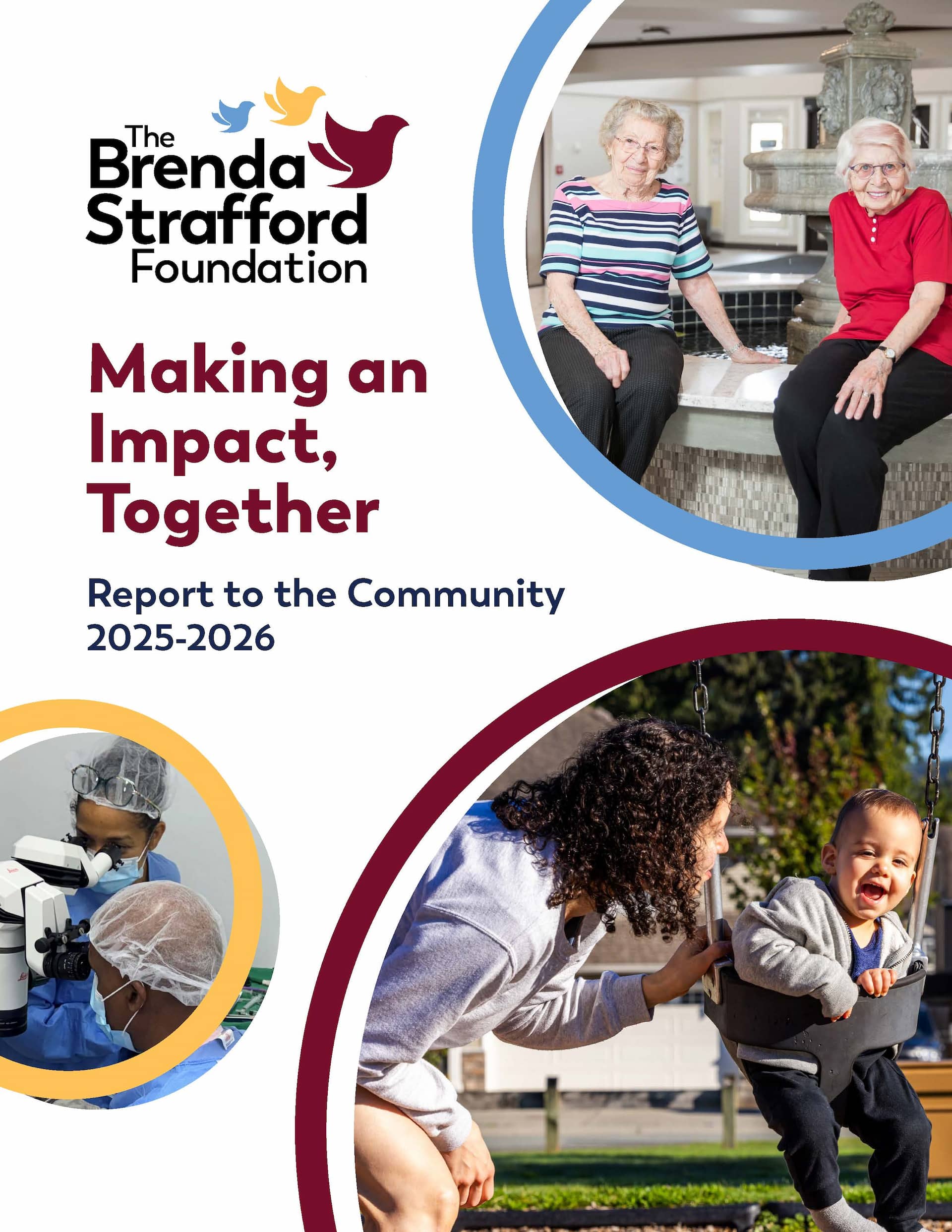 Cover of the 2025-26 Social Impact Report